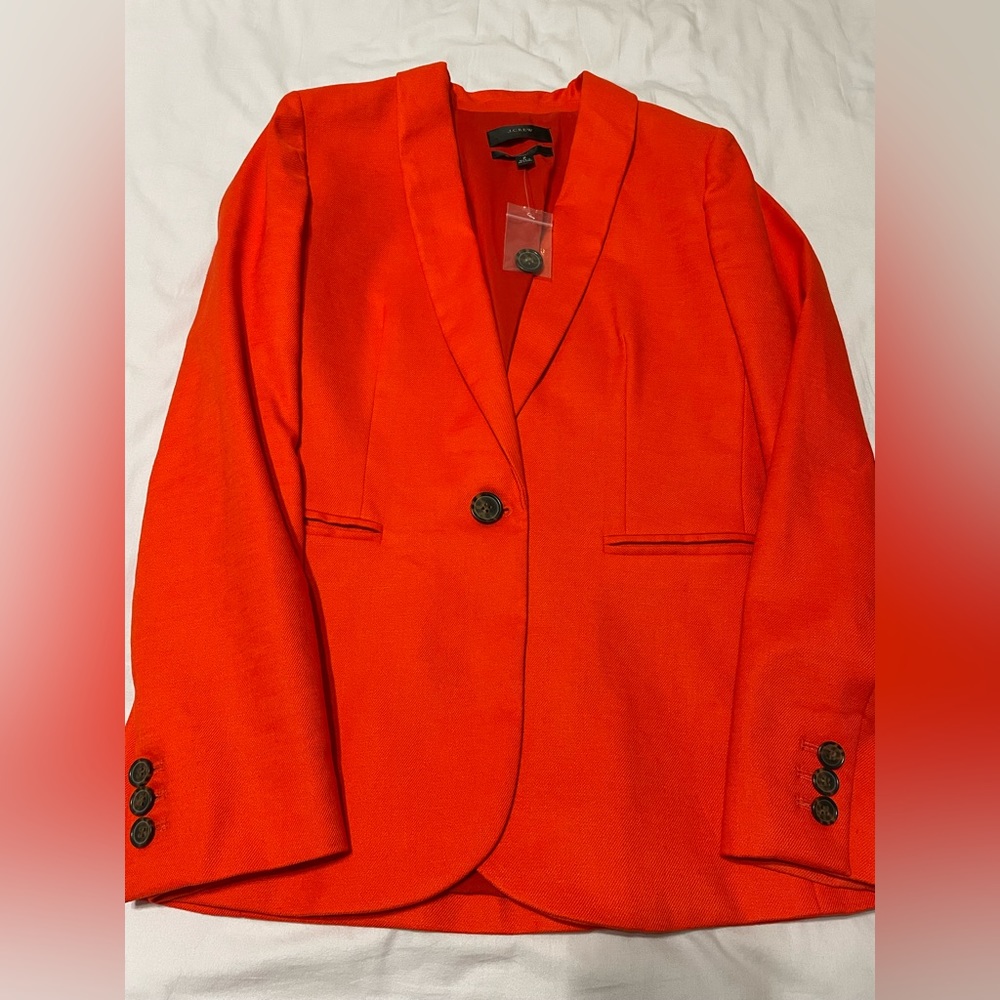 JCREW PARKE BLAZER IN STRETCH LINEN